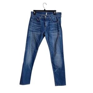 Rag & Bone The Dre Slim Boyfriend Jeans Womens Size 28 Blue Medium Wash